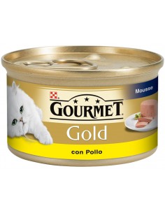 Purina Gourmet Gold Cat Adult Mousse Pollastre 85 gr 8410168195586